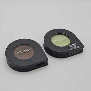 ALMAY Eyeshadow - 130 Hot fudge Brown - 105 Honeydew Green